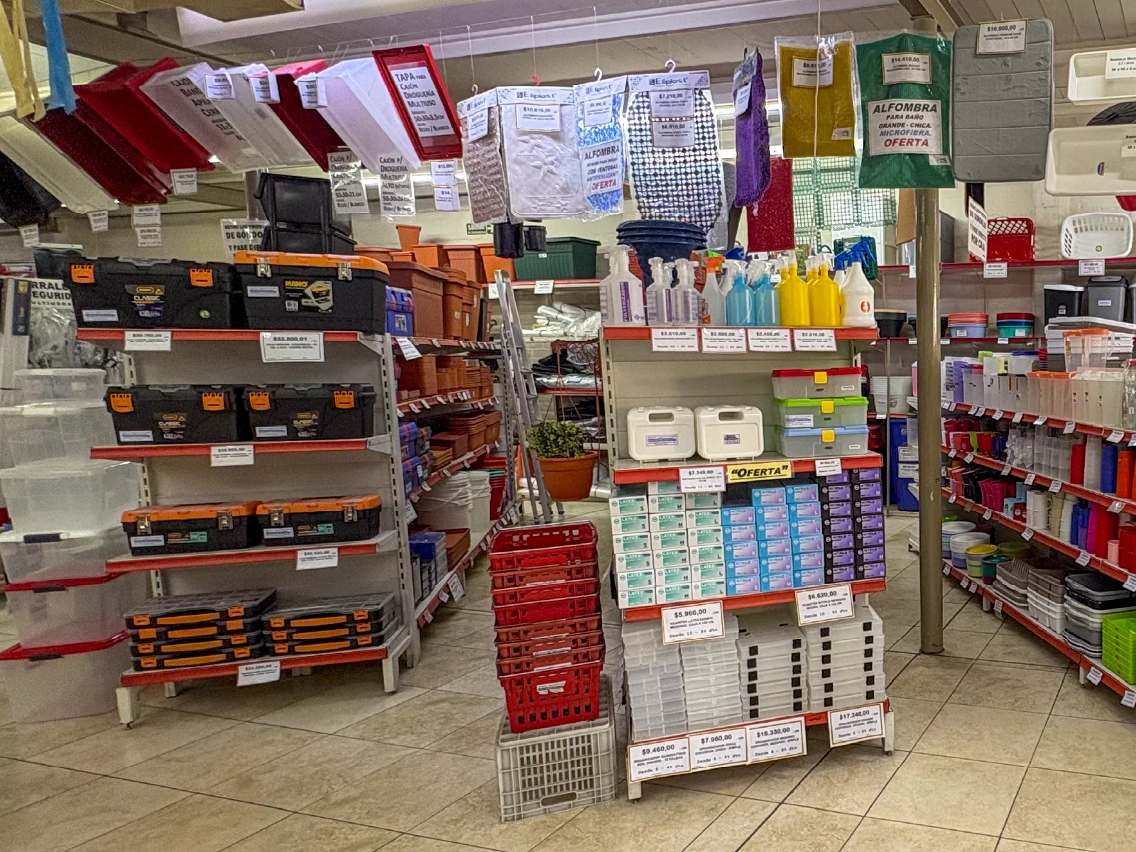 Exhibición de productos